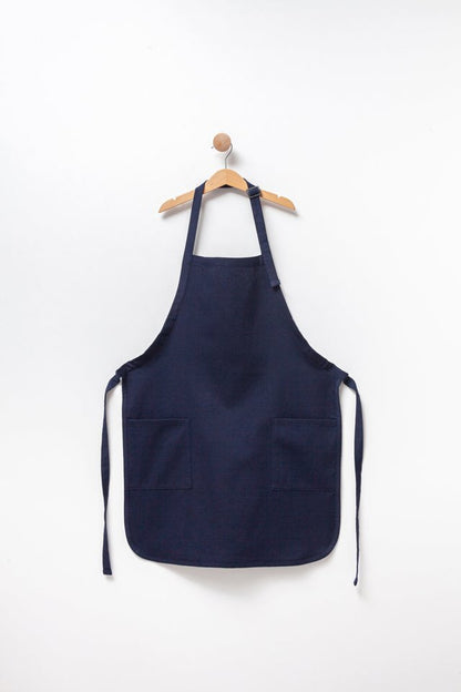 Apron with Patch Pockets Adjustable Neck Strap With Buckle - Bonita Cotton