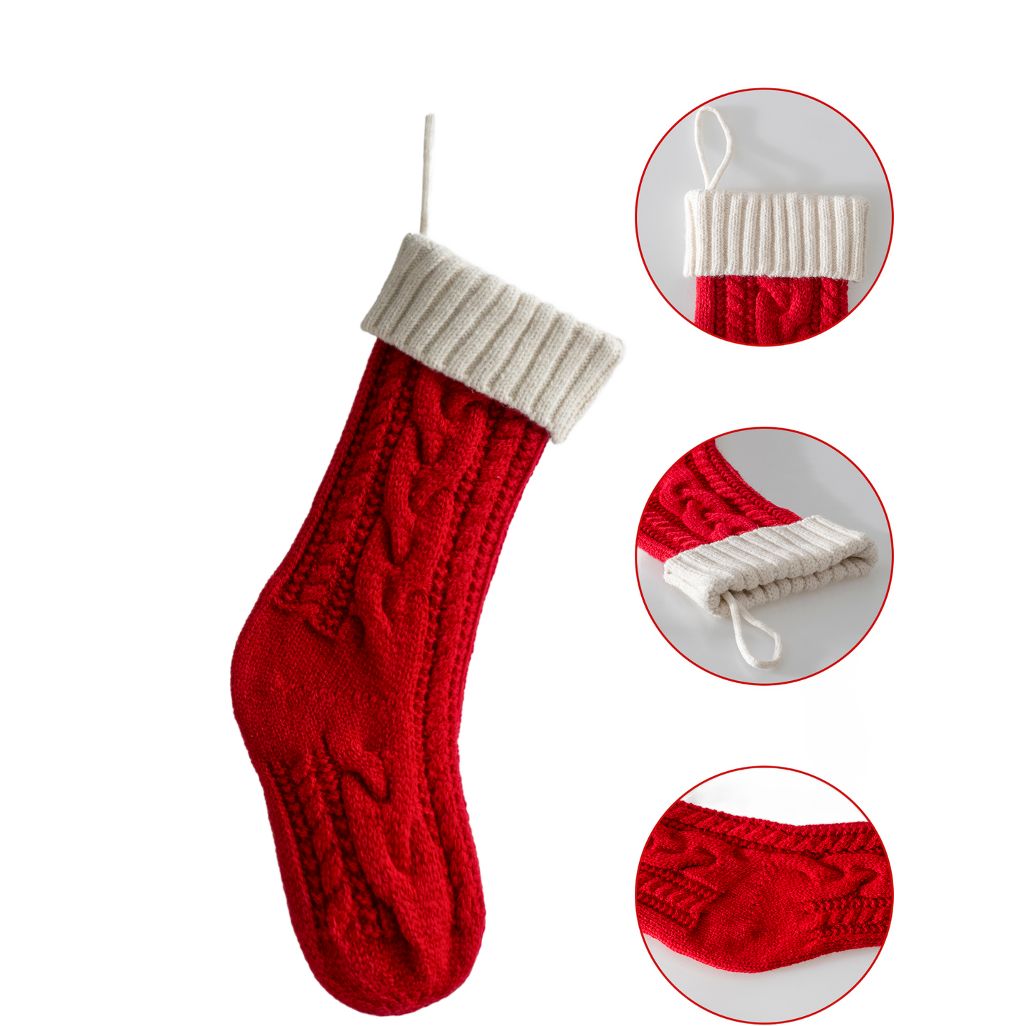 Christmas Gift Stocking Socks for Embroidered DTF - Bonita Cotton