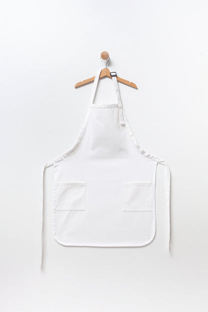 Apron with Patch Pockets Adjustable Neck Strap With Buckle - Bonita Cotton