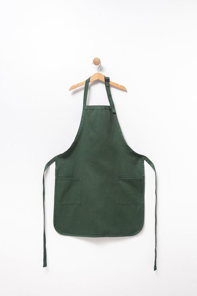 Apron with Patch Pockets Adjustable Neck Strap With Buckle - Bonita Cotton